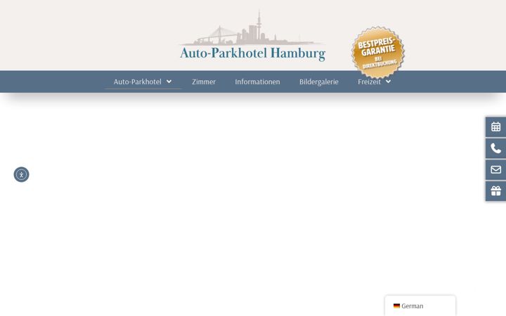 Screenshot of auto-parkhotel-hamburg.de
