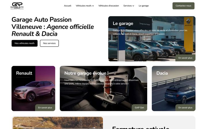 Screenshot of auto-passion.ch