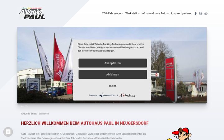 Screenshot of auto-paul.com