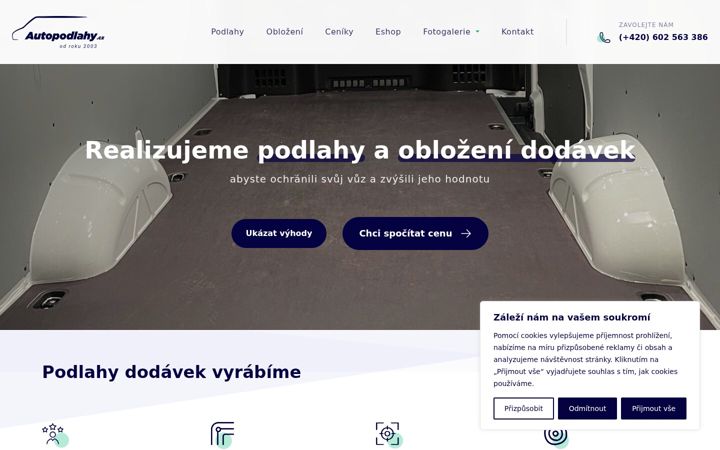 Screenshot of auto-podlahy.cz