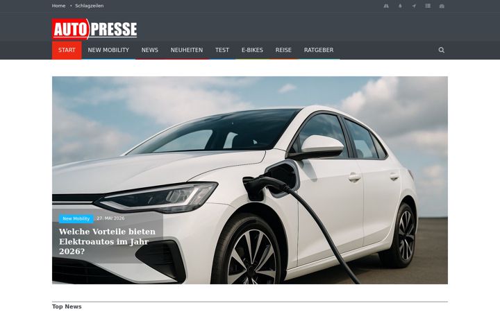 Screenshot of auto-presse.de
