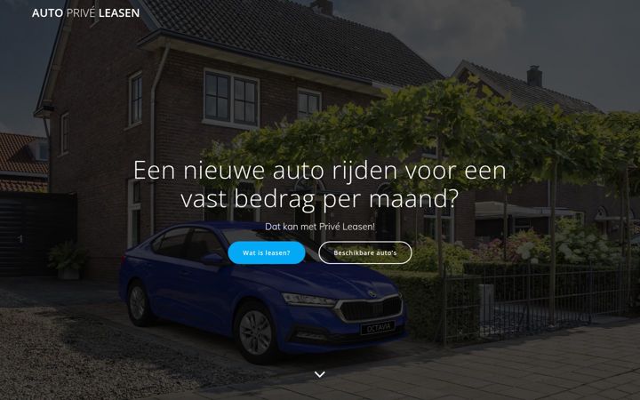 Screenshot of auto-prive-leasen.nl