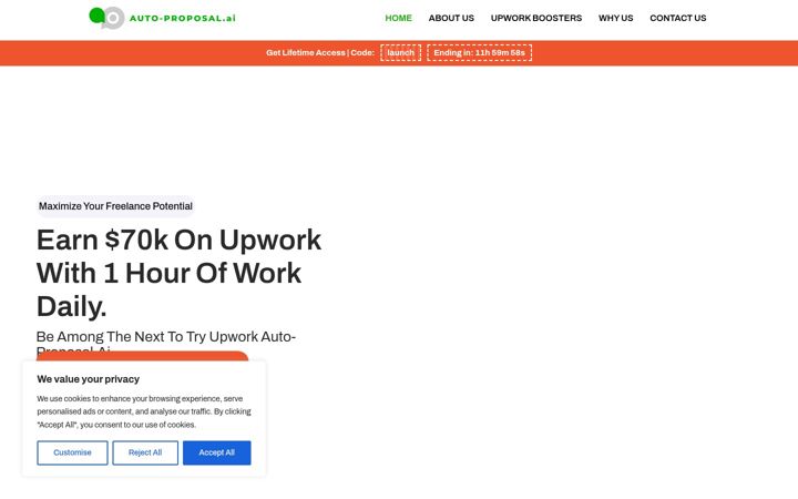 Screenshot of auto-proposal.ai