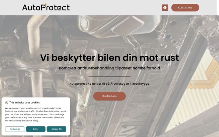 Screenshot of auto-protect.no