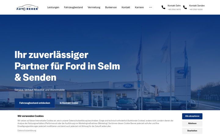 Screenshot of auto-reher.de
