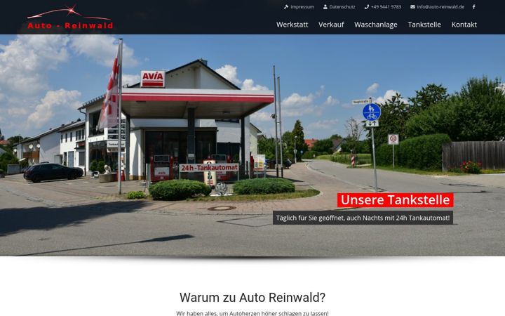 Screenshot of auto-reinwald.de