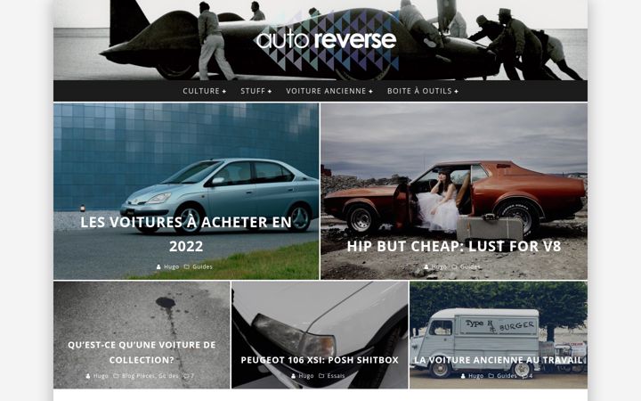 Screenshot of auto-reverse.com