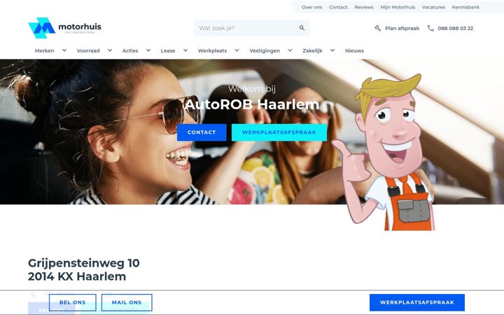 Screenshot of auto-rob.nl