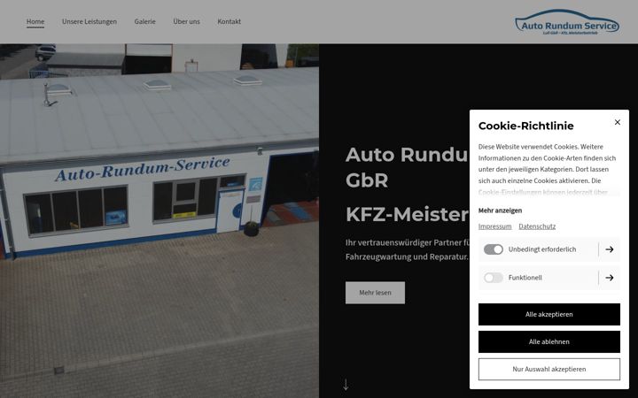 Screenshot of auto-rundum-service.de