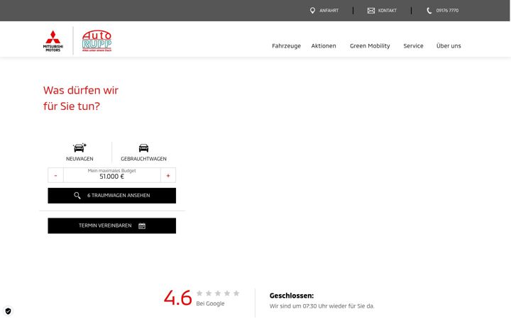 Screenshot of auto-rupp-allersberg.de