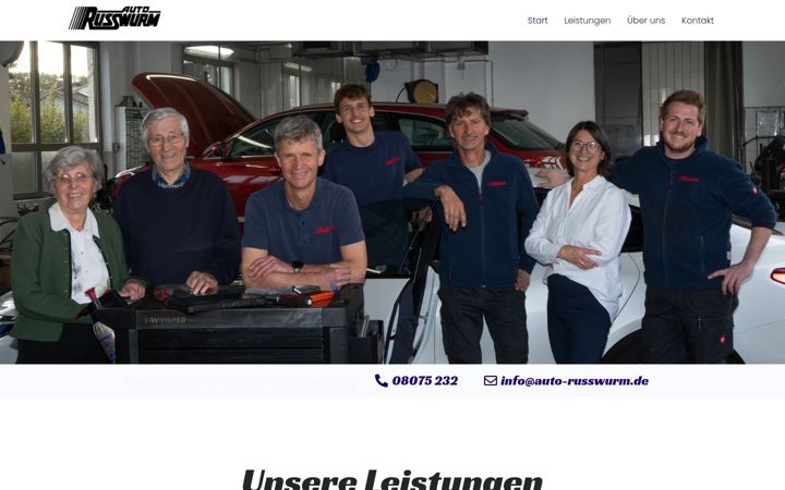 Screenshot of auto-russwurm.de