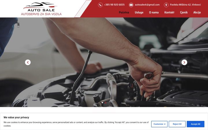 Screenshot of auto-sale.hr