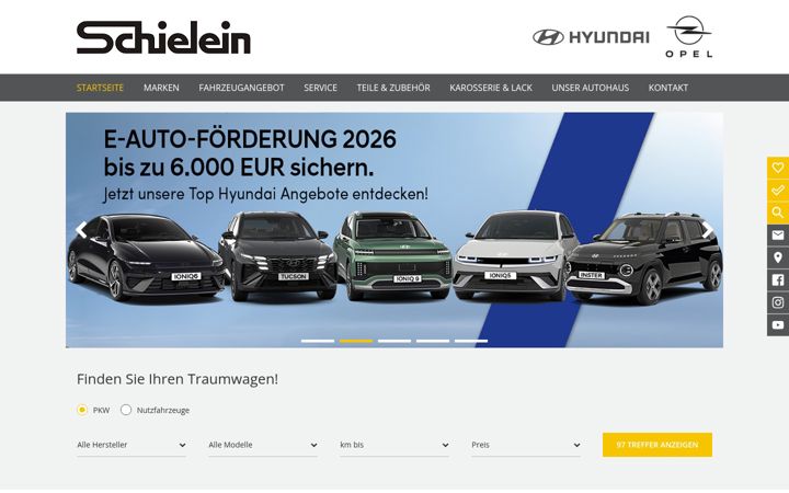 Screenshot of auto-schielein.de
