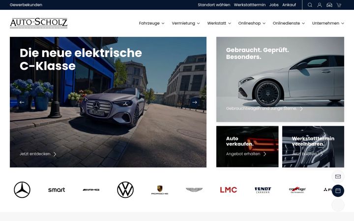 Screenshot of auto-scholz.de