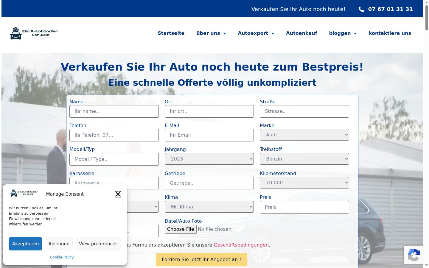 Sutikimo reklamjuostės, rodytos prieš bet kokią sąveiką, ekrano kopija