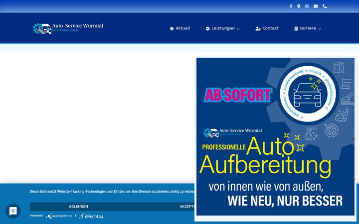 Screenshot of auto-service-wuermtal.de