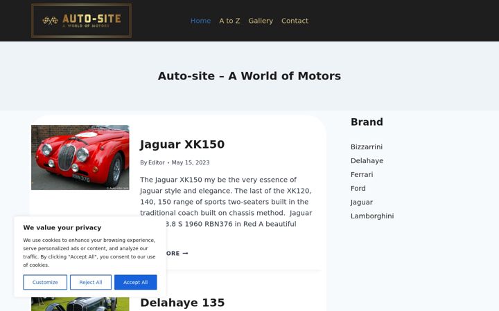 Screenshot of auto-site.com