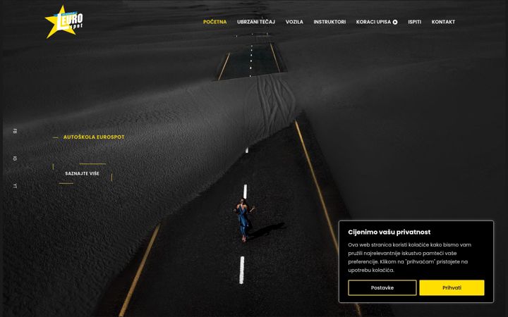 Screenshot of auto-skola.net
