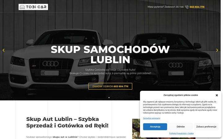 Screenshot of auto-skup-samochodow.com.pl