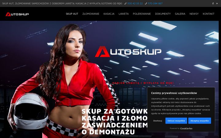 Screenshot of auto-skup24h.pl