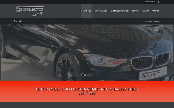 Screenshot of auto-spilker.de