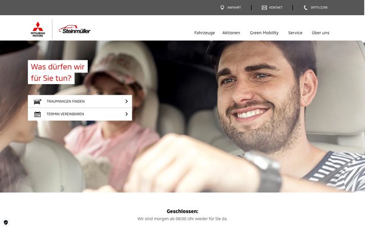 Screenshot of auto-steinmueller.de