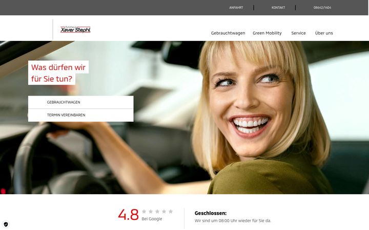 Screenshot of auto-stephl.de