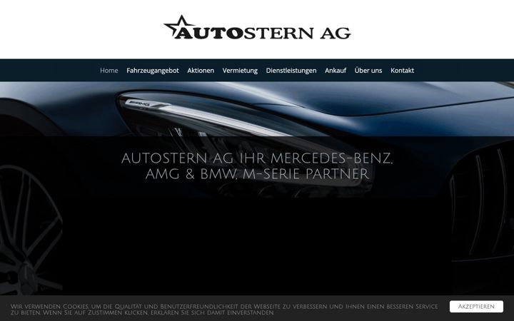 Ekraanipilt saidist auto-stern.ch