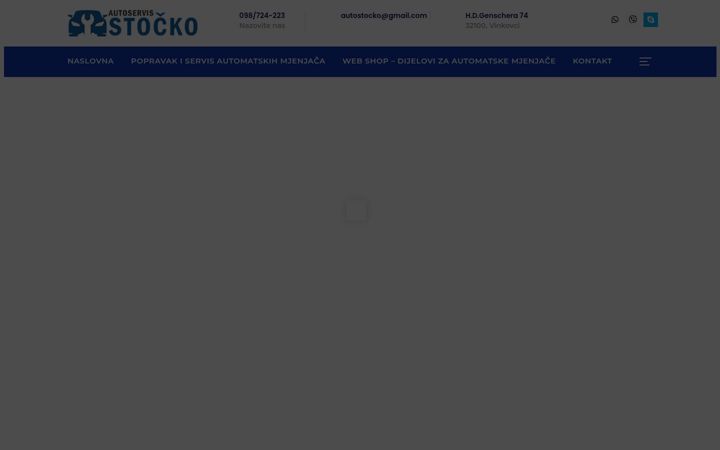 Screenshot of auto-stocko.hr