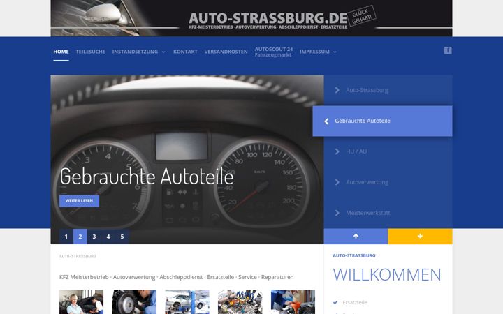 Screenshot of auto-strassburg.de