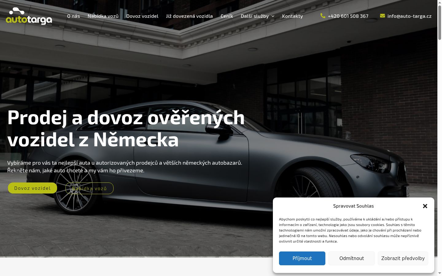 Screenshot tal-banner tal-kunsens muri qabel kwalunkwe interazzjoni