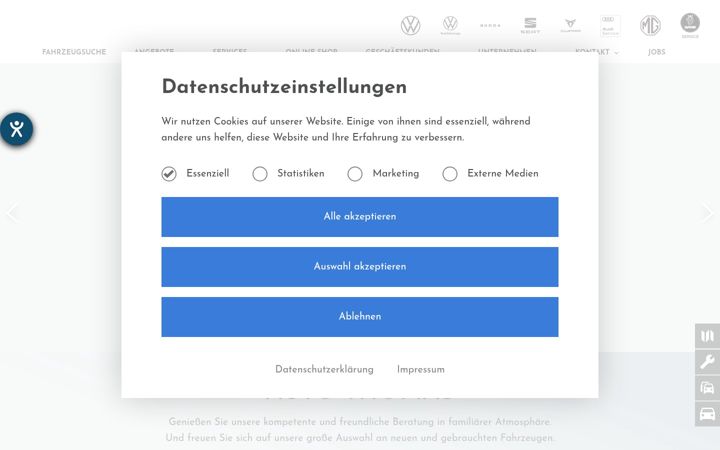 Screenshot of auto-thomas.de