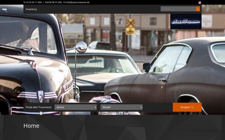 Screenshot of auto-traeume.de