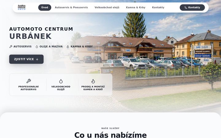 Screenshot of auto-urbanek.cz