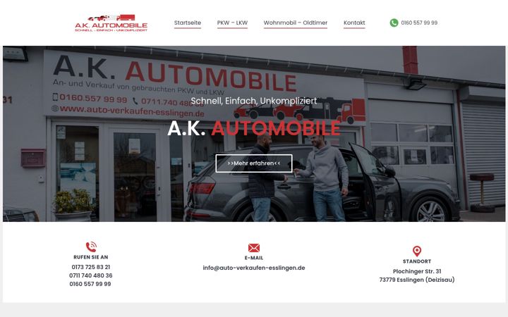 Képernyőkép: auto-verkaufen-esslingen.de