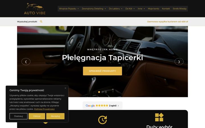 Screenshot di auto-vibe.pl