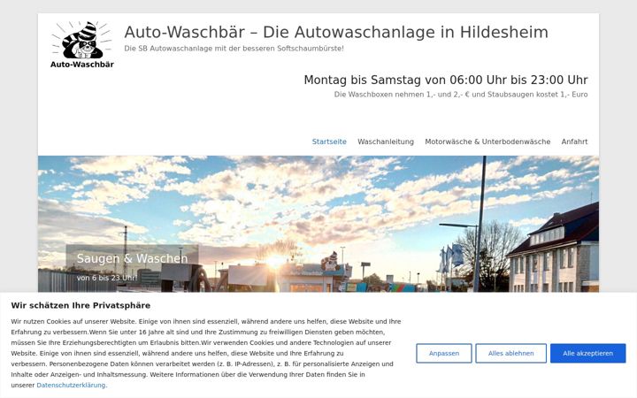 Screenshot di auto-waschbaer.de