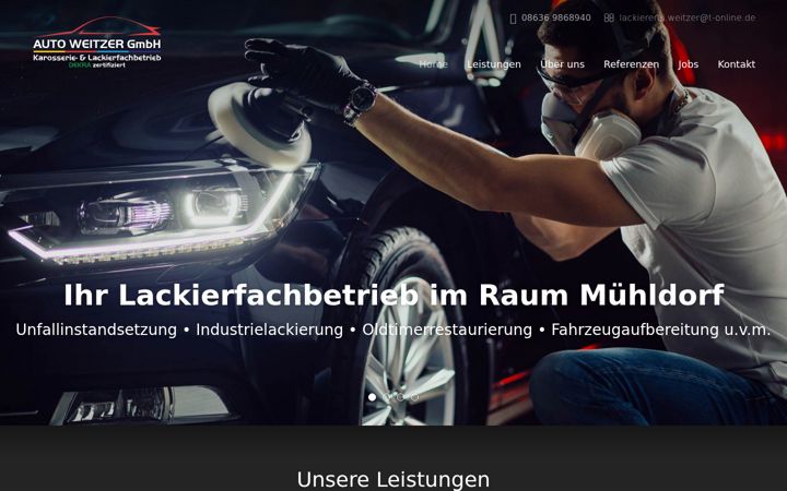 Képernyőkép: auto-weitzer.de