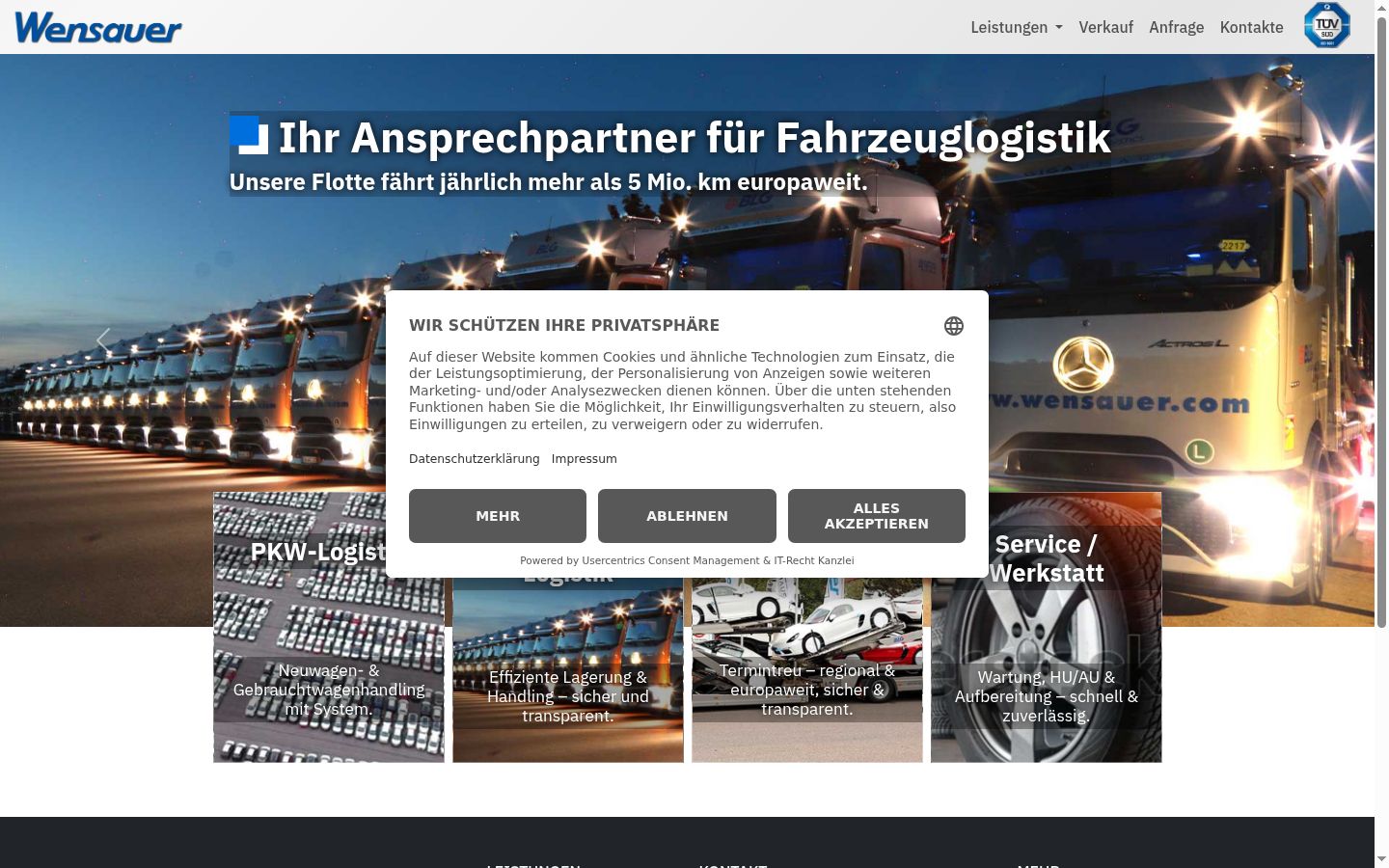 Screenshot tal-banner tal-kunsens muri qabel kwalunkwe interazzjoni