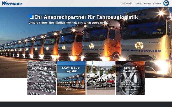 Screenshot of auto-wensauer.com