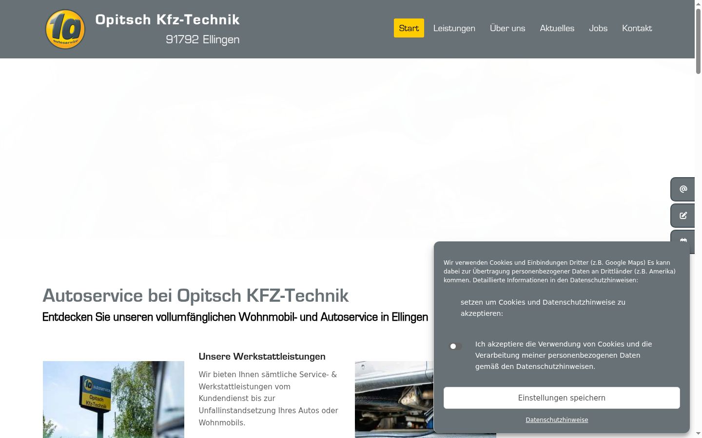 Snímek obrazovky baneru souhlasu zobrazeného před jakoukoli interakcí