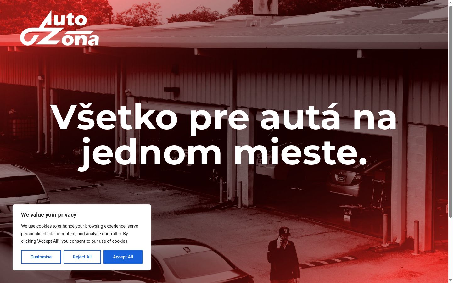 Captură de ecran a bannerului de consimțământ afișat înainte de orice interacțiune