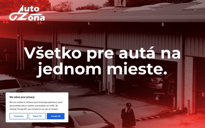 Screenshot of auto-zona.sk