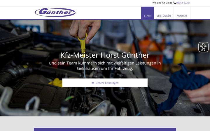 Screenshot of auto-zweiradguenther.de