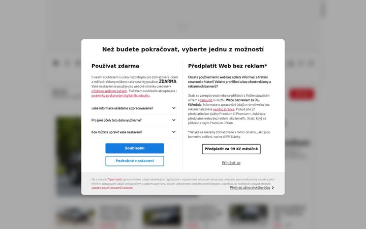 Snímek obrazovky auto.cz