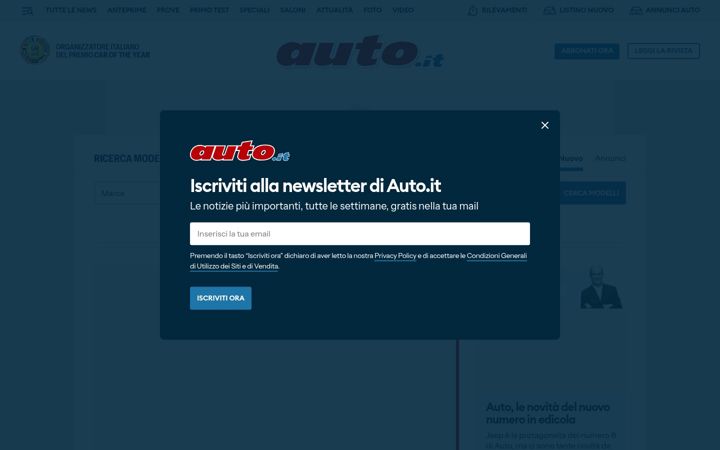 Screenshot of auto.it