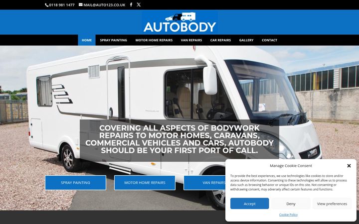 Screenshot di auto123.co.uk
