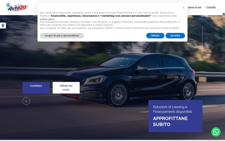 Screenshot of auto20.it