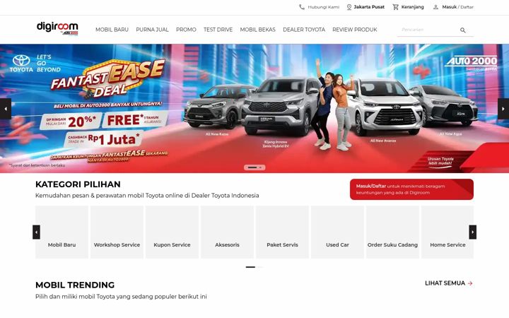Screenshot of auto2000.co.id
