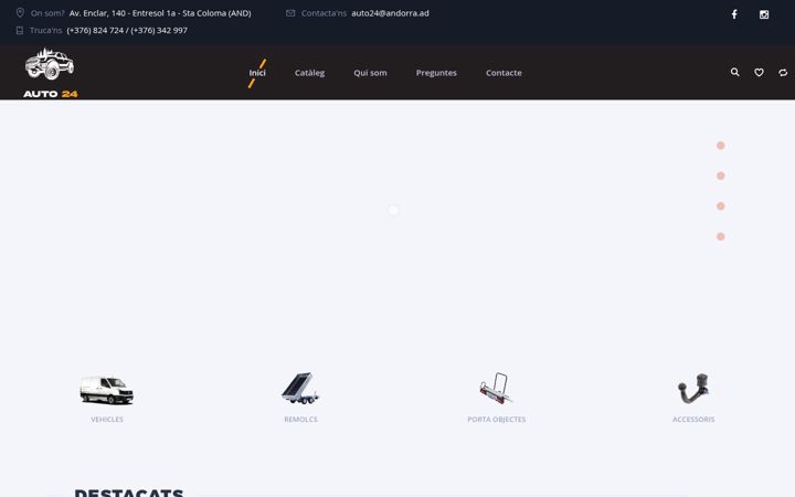 Screenshot of auto24.ad